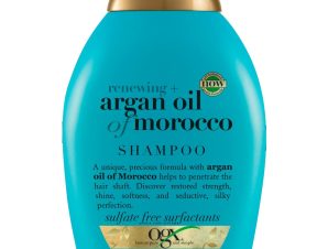 OGX Argan Oil of Morocco Shampoo Renewing Σαμπουάν Αναδόμησης με Έλαιο Argan για Απαλά Μεταξένια Μαλλιά 385ml