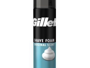 Gillette Shave Foam Sensitive Skin Ανδρικός Αφρός Ξυρίσματος για Ευαίσθητες Επιδερμίδες 200ml