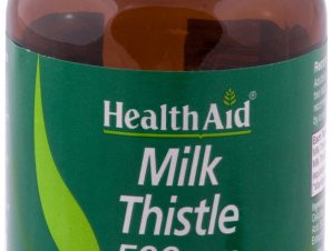 Health Aid Milk Thistle 500mg Φυσικό Ισχυρό Αντιοξειδωτικό 30Vetabs