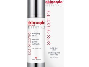Skincode – Essentials S.O.S.Oil Control Mattifying Lotion Εξισορρόπηση Λιπαρότητας Ματ Όψη 50ml