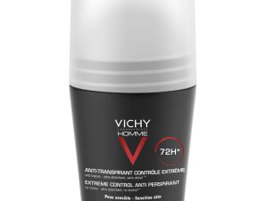 Vichy Homme Deodorant Anti-Perspirant 72h Extrreme Control Αποσμητικό Κατά της Έντονης Εφίδρωσης 50ml