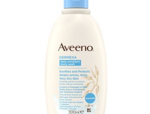 Aveeno Dermexa Emollient Body Wash Ενυδατικό Υγρό Καθαρισμού για την Επιδερμίδα με Τάση για Ατοπία 300ml