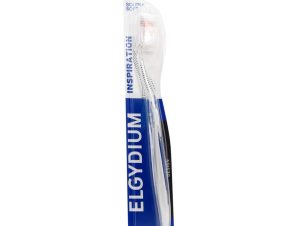 Elgydium Inspiration Soft Χειροκίνητη Μαλακή Οδοντόβουρτσα για Άνετο Καθαρισμό & στα πιο Δύσκολα Σημεία 1 Τεμάχιο – άσπρο