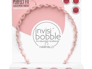 Invisibobble Hairhalo Headband Pink Sparkle Στέκα Μαλλιών για Άνεση & Μοναδικό Στυλ 1 Τεμάχιο
