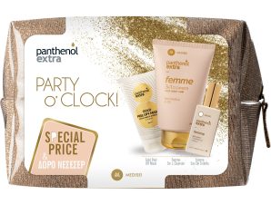 Medisei Panthenol Extra Πακέτο Προσφοράς Party ‘O Clock Gold 1 Τεμάχιο