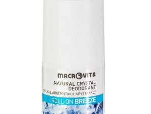 Macrovita Φυσικός Αποσμητικός Κρύσταλλος Roll-On Άρωμα Breeze 50ml