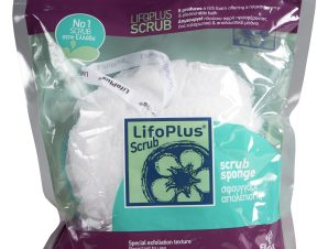 Lifoplus Scrub Σφουγγάρι Απολέπισης Λευκό 1 Τεμάχιο