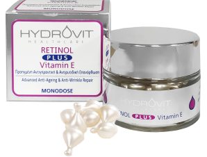 Hydrovit Retinol Plus Vitamin E Monodoses Ορός Προηγμένης Αντιγηραντικής & Αντιρυτιδικής Φροντίδας σε Μονοδόσεις 60caps