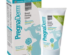 Intermed PregnaDerm Breast Firming Cream Κρέμα για την Αποτελεσματική Σύσφιξη, Τόνωση & Αποσυμφόρηση του Στήθους 150ml
