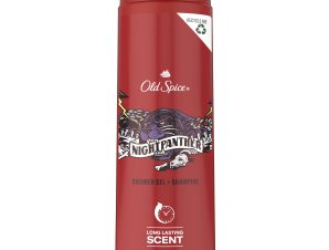 Old Spice Night Panther Shower Gel & Shampoo Αφρόλουτρο Gel & Σαμπουάν για Άνδρες 400ml