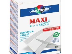 Master Aid Maxi Med Ρολά Συνεχούς Γάζας – 50x8cm