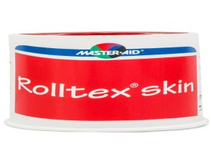 Master Aid Dermatess Roll Tex Skin Αυτοκόλλητη Επιδεσμική Ταινία σε Ρολό Καφέ 1 Τεμάχιο – 5m X 1.25cm