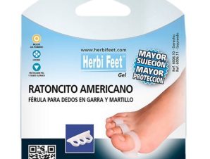 Herbi Feet American Gel Toe Crest Splint for Claw or Hammer Toes Πέλμα Σφυρδακτυλίας & Διαχωριστικό Δακτύλων One Size 1 Τεμάχιο