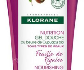 KLORANE Nourishing Shower Gel with Organic Cupuacu Butter & Fig Essential Oil Τζελ Ντους με Βούτυρο Cupuacu & Αιθέριο Έλαιο Σύκου 200ml
