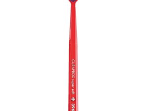 Curaprox CS 3960 Super Soft Toothbrush Πολύ Μαλακή Οδοντόβουρτσα με Εξαιρετικά Απαλές & Ανθεκτικές Ίνες Curen για Αποτελεσματικό Καθαρισμό 1 Τεμάχιο – Κόκκινο