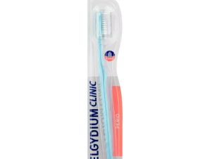 Elgydium Clinic Perio V-Shape Toothbrush Μαλακή Οδοντόβουρτσα Κατάλληλη για Περιοδοντίτιδα 1 Τεμάχιο – Γαλάζιο
