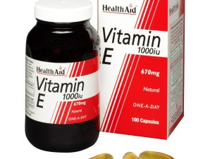 Health Aid Vitamin E 1000 i.u. Ενεργό Αντιοξειδωτικό 30tabs