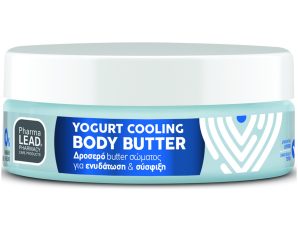 Pharmalead Yogurt Cooling Body Butter Δροσερή Βελούδινη Κρέμα Σώματος για Ενυδάτωση & Σύσφιξη 200ml