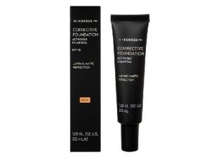 KORRES ACTIVATED CHARCOAL Corrective Foundation ACF4 SPF15 30ml