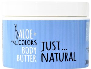 Aloe+ Colors Just Natural Body Butter Ενυδατικό, Θρεπτικό Βούτυρο Σώματος με Άρωμα Φρεσκάδας 200ml
