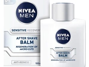 Nivea Men Sensitive Recovery After Shave Balm Καταπραϋντικό Βάλσαμο Κατά των Ερεθισμών για Μετά το Ξύρισμα, Χωρίς Οινόπνευμα 100ml