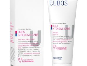 Eubos Urea 10% Foot Cream για Ξηρό & Τραχύ Δέρμα, Ραγάδες & Σκληρύνσεις του Δέρματος των Ποδιών 100ml