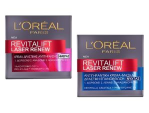 L’oreal Paris Πακέτο Προσφοράς Revitalift Laser Renew Anti-Ageing Κρέμα Ημέρας 50ml & Revitalift Laser Renew Κρέμα Νύχτας 50ml